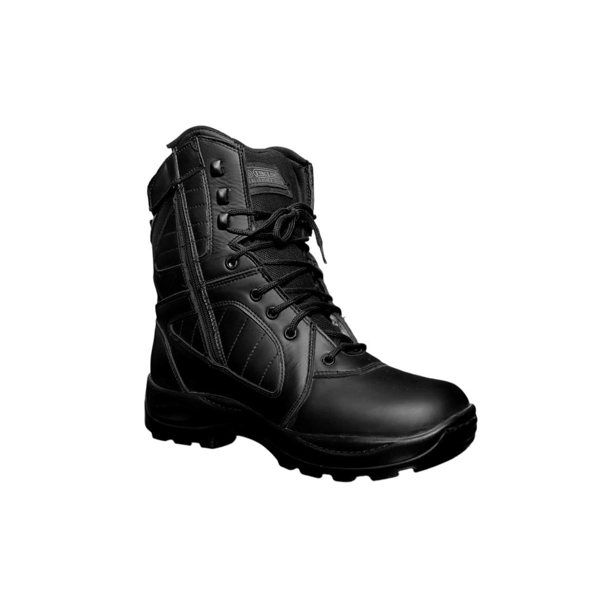 Heavy Duty Black Combat Boots