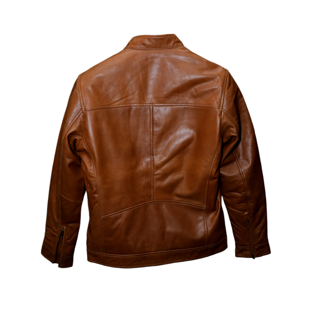 Men's Classic Brown Leather Jacket