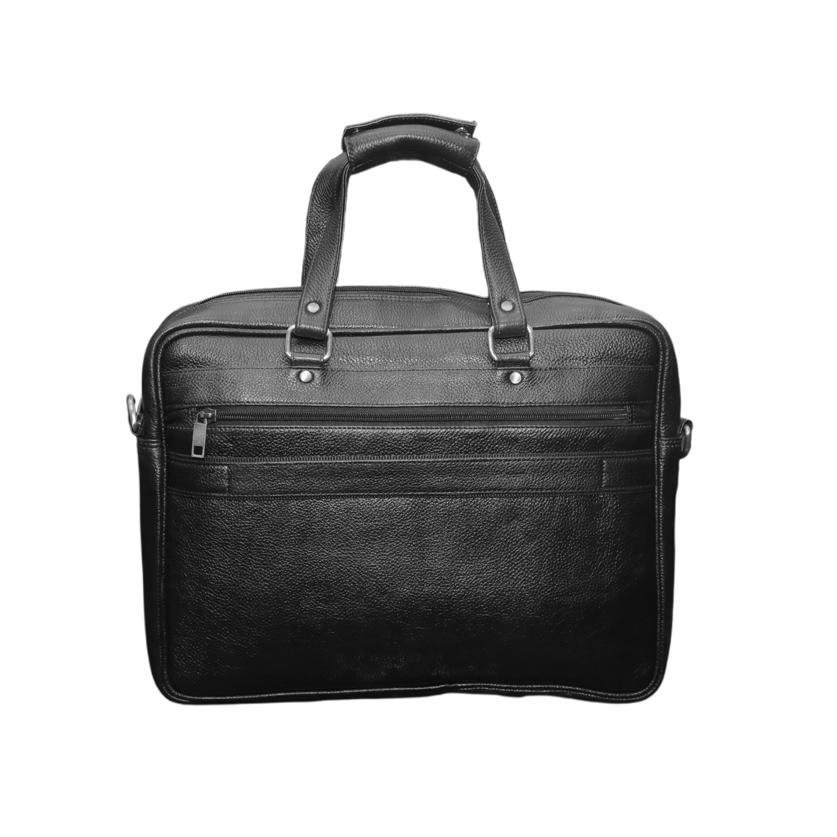 Black Leather Business Bag