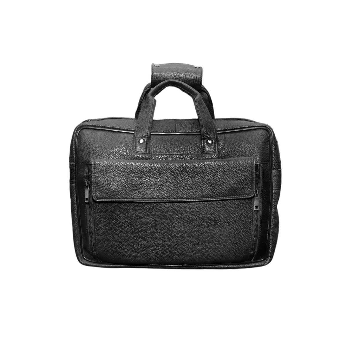 Black Quilted Leather Bag